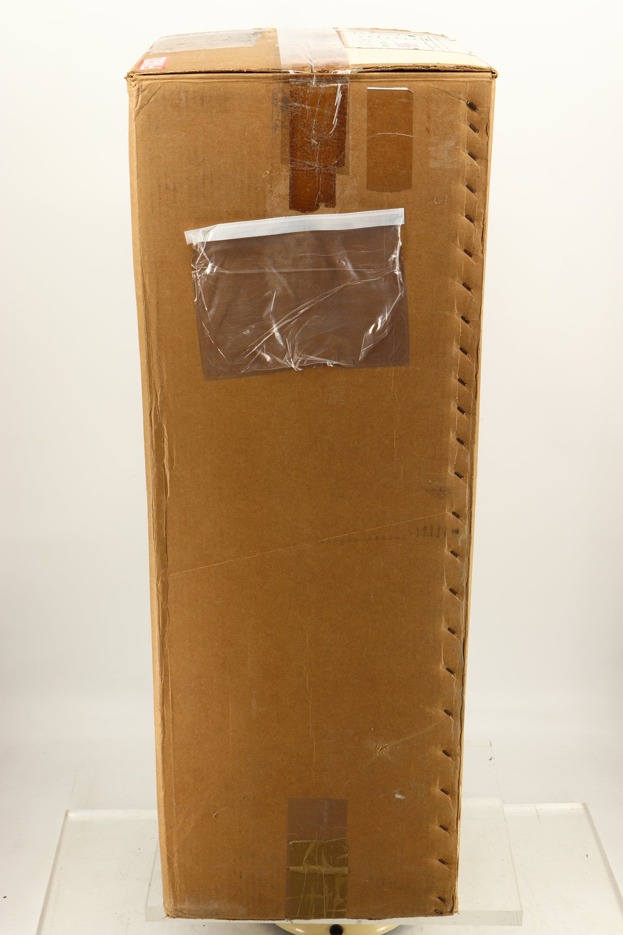 Box of a used Kudos Super 20A Floorstanding Speaker in Tineo finish