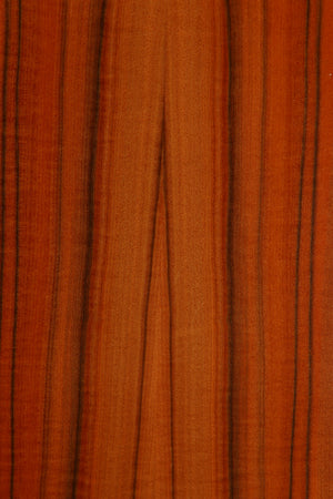 Close up view of a used Kudos Super 20A Floorstanding Speaker in Tineo finish showing a slight mark on the left side