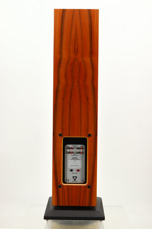Rear view of a used Kudos Super 20A Floorstanding Speaker in Tineo finish