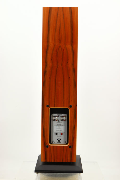 Rear view of a used Kudos Super 20A Floorstanding Speaker in Tineo finish