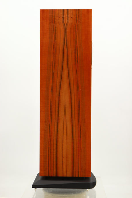 Side view of a used Kudos Super 20A Floorstanding Speaker in Tineo finish