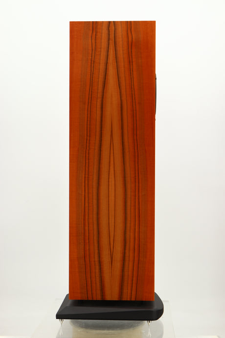 Side view of a used Kudos Super 20A Floorstanding Speaker in Tineo finish