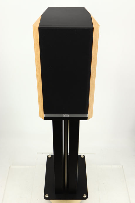Top view of a used Kudos Titan 505 Standmount Speaker in Oak finish