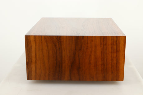 Side view of a used Leak CDT CD Transport in Walnut finish