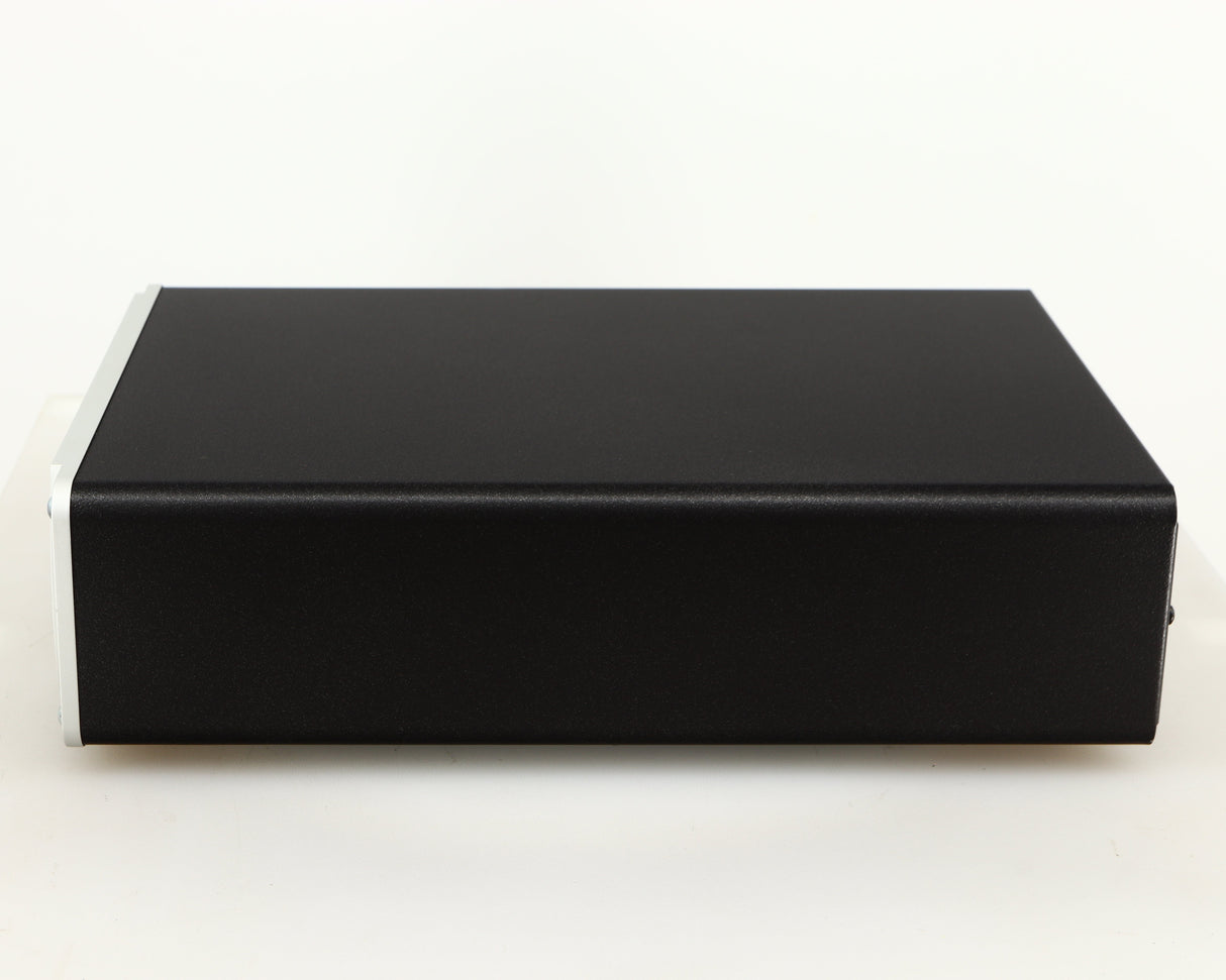 Right side view of a used Leema Acoustics Elements CD Player in a silver finish