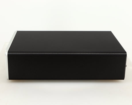 Right side view of a used Leema Acoustics Elements CD Player in a silver finish