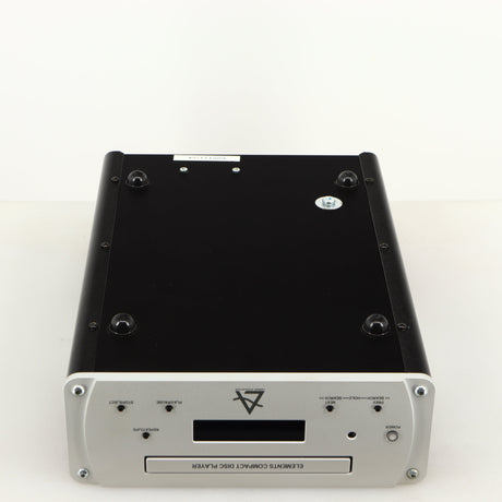 Underside of a used Leema Acoustics Elements CD Player in a silver finish