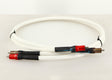 Front view of a used Leema Linx RCA-RCA Interconnect Cables 1.0m Pair
