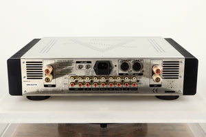 Rear view of a used Leema Tucana II Integrated Amplifier in Silver finish