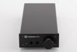 Front view of a used Lehmann Linear Headphone Amplifier in a Black finish