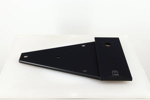 Rear view of a used Linn Kore For Ekos LP12 Sub Chassis in a black finish