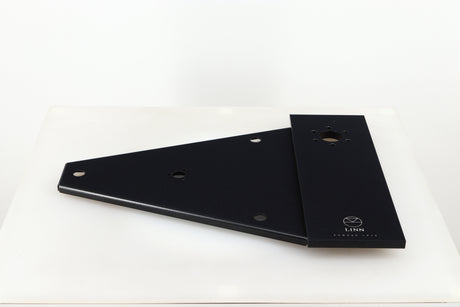 Rear view of a used Linn Kore For Ekos LP12 Sub Chassis in a black finish