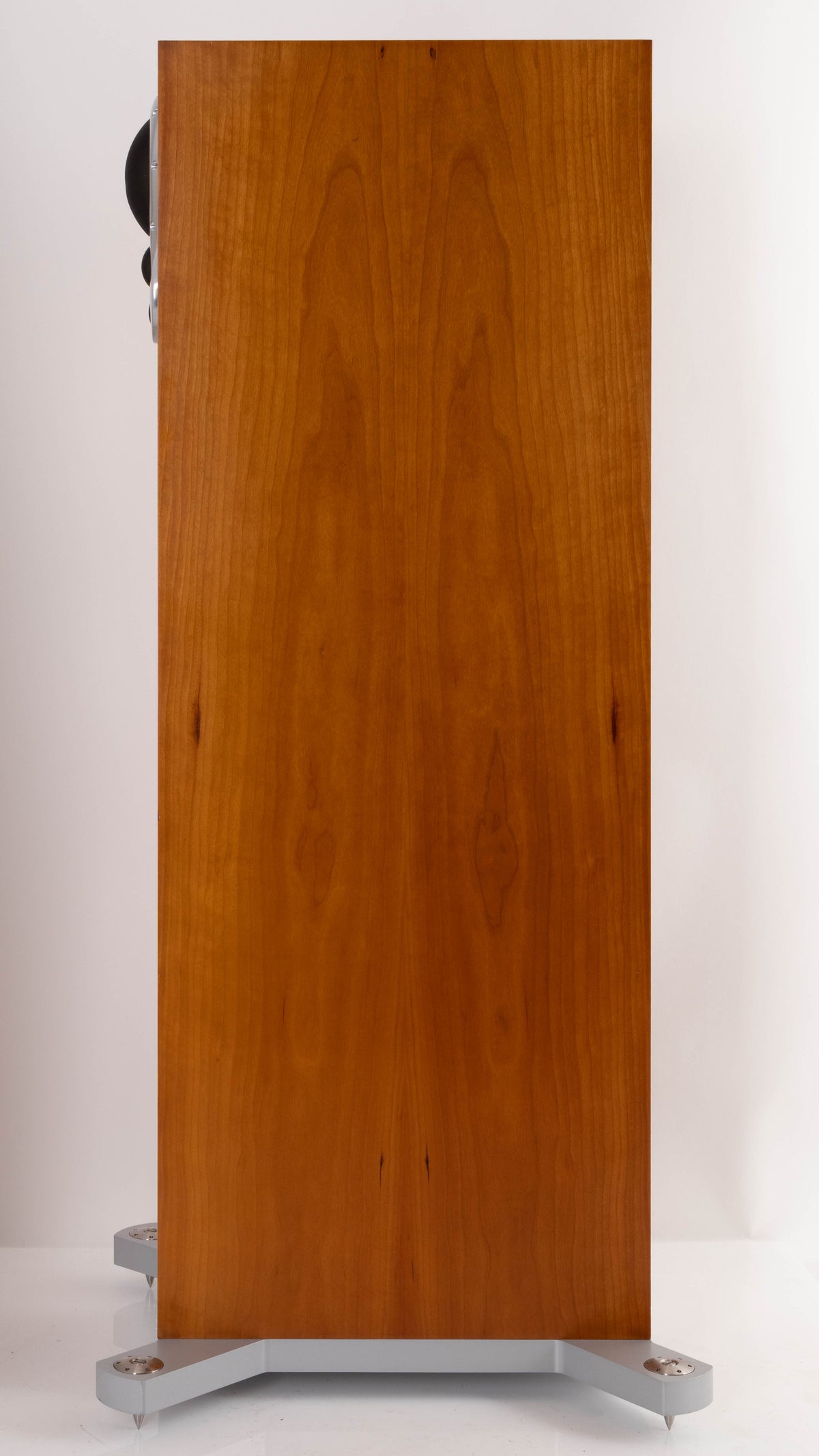 Right side view of a used Linn 242 Floorstanding Speaker in a Cherry finish