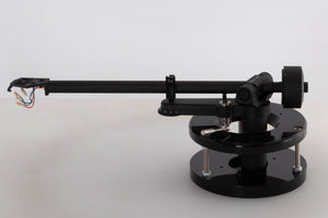 Right side of a used Linn Akito MK3B Tonearm in a black finish
