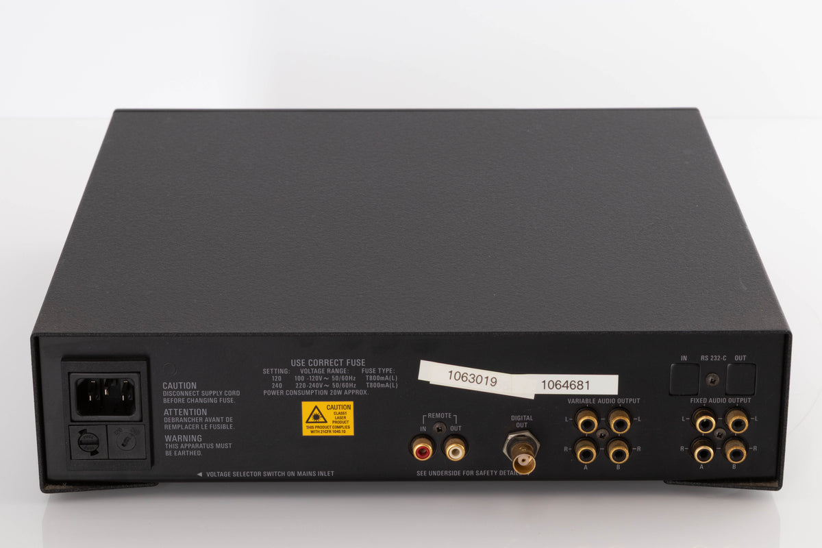 Rear view of a used Linn Genki CD Player