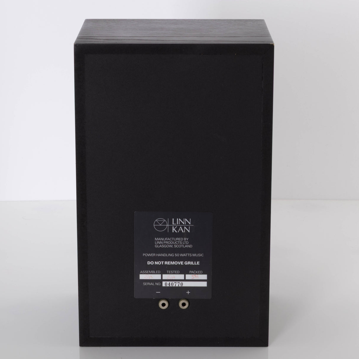 Linn Kan Standmount Speakers - Black