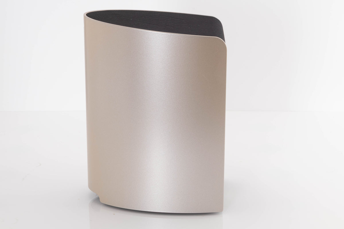 Left side view of a used Linn Kiko Digital Streaming System in a Champagne finish