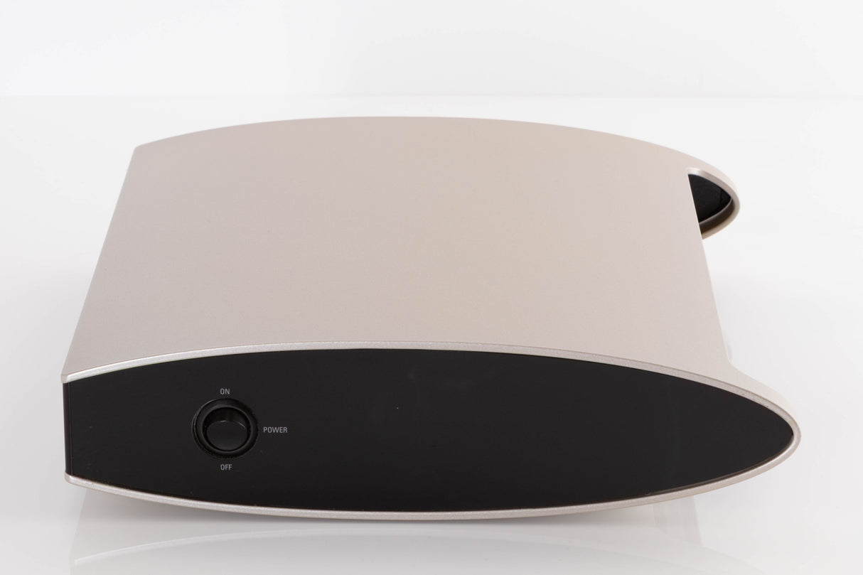 Right side view of a used Linn Kiko Digital Streaming System in a Champagne finish
