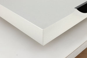 Front left corner view of a used Linn Klimax DS1 Network Player in Silver finish