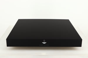 Front view of a used Linn Klimax Exaktbox W/ Organic DAC in a black finish