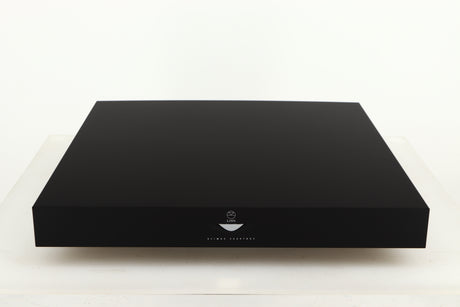Front view of a used Linn Klimax Exaktbox W/ Organic DAC in a black finish