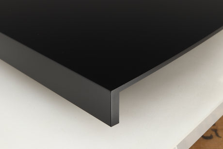 Rear right corner of a used Linn Klimax Exaktbox W/ Organic DAC in a black finish