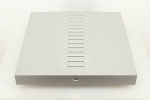 Top view of a used Linn Klimax Solo 500 Power Amplifier with Dynamik Power Supply