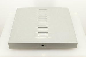 Top view of a used Linn Klimax Solo 500 Power Amplifier with Dynamik Power Supply