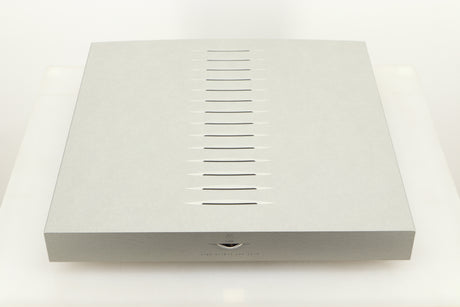 Top view of a used Linn Klimax Solo 500 Power Amplifier with Dynamik Power Supply