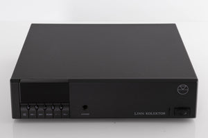 Front view of a used Linn Kolektor Pre Amplifier in a Black finish