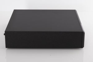 Left side view of a used Linn Kolektor Pre Amplifier in a Black finish