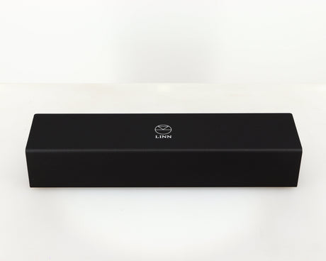 Top of a used Linn Lingo 4 Turntable Power Supply in a black finish