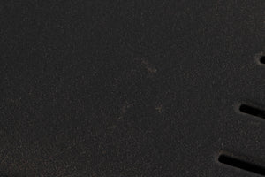 Close up of a used Linn LK85 Power Amplifier in a Black finish showing light marks on top