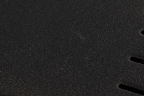 Close up of a used Linn LK85 Power Amplifier in a Black finish showing light marks on top