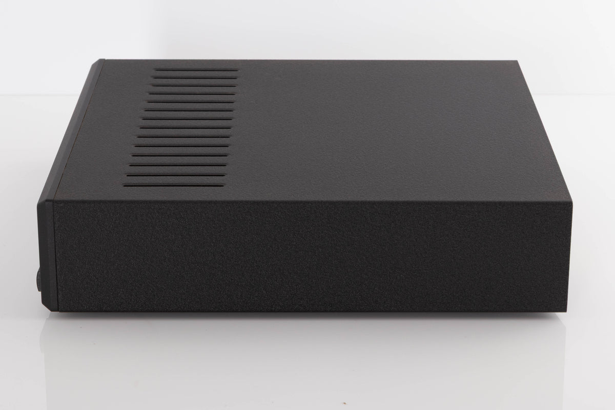 Right side view of a used Linn LK85 Power Amplifier in a Black finish