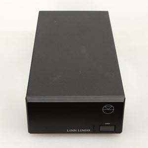 Top of a used Linn Lingo Power Supply in a black finish