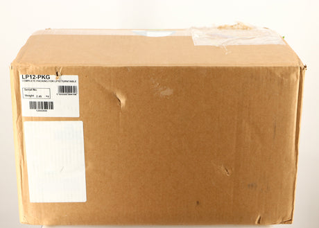 Box for a used Linn LP12 Turntable / Akito Tonearm / Grado Prestige Blue Cartridge in an afromosia finish