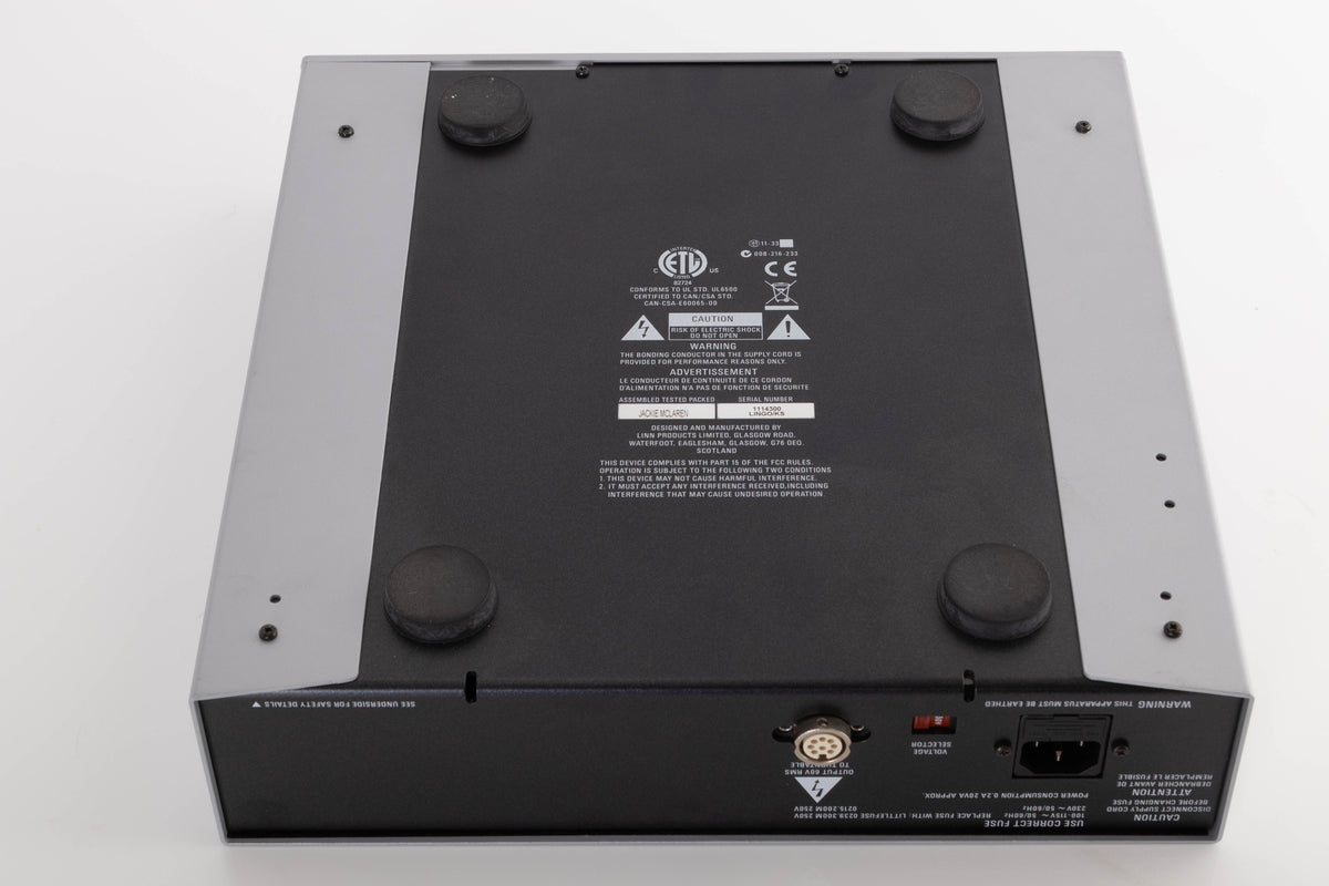 Bottom view of a used Linn Lingo 2 Power Supply