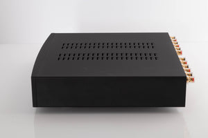 Side view of a used Linn Majik 6100 Power Amplifier