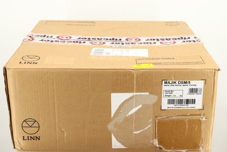 Box for a used Linn Majik DSM5 Network Music System in a black finish