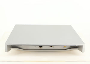 Rear of a used Linn Radikal 2 Utopic Turntable Power Supply in a silver finish showing Mains Input