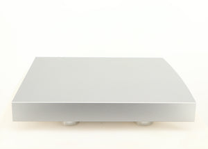 Right side view of a used Linn Radikal 2 Utopic Turntable Power Supply in a silver finish