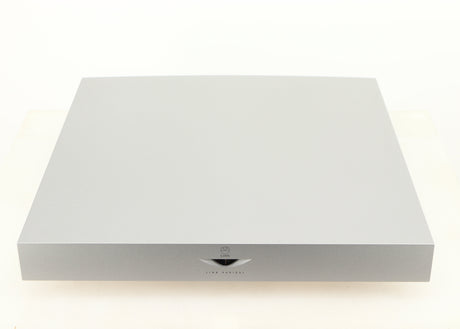 Top of a used Linn Radikal 2 Utopic Turntable Power Supply in a silver finish