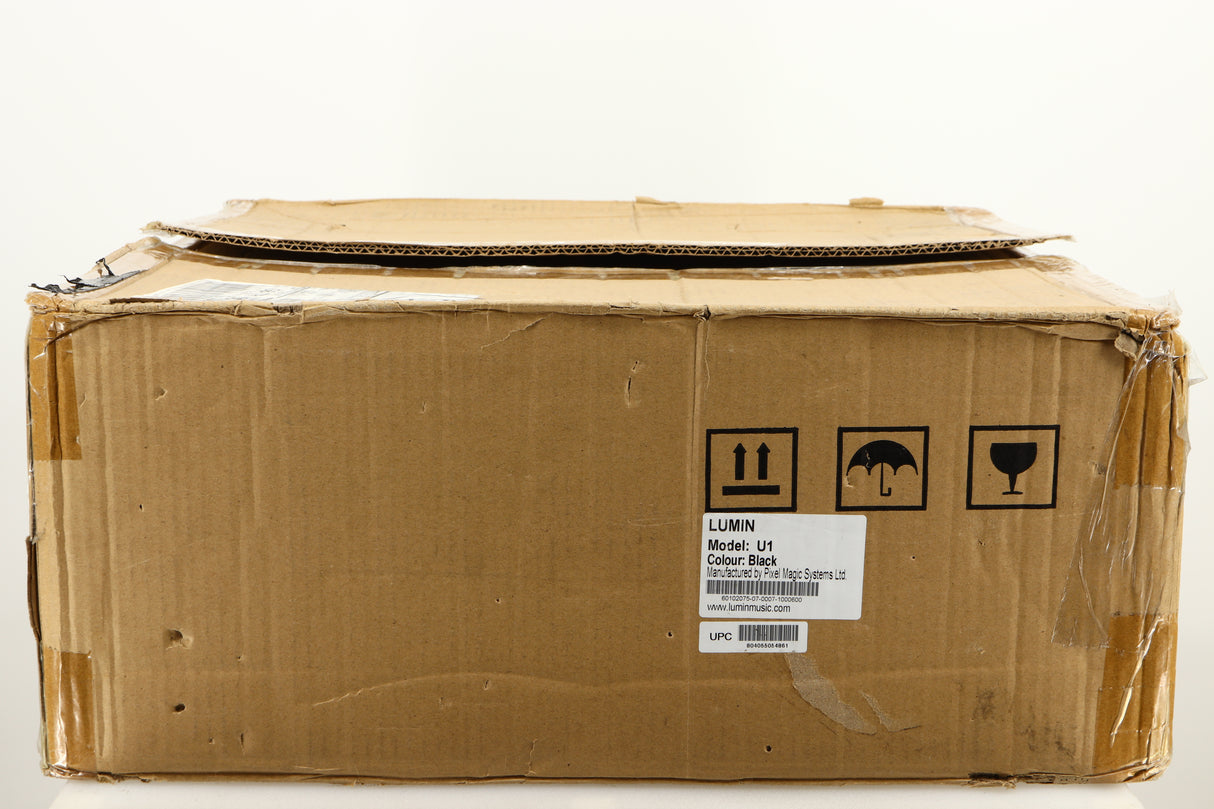 Box for a Lumin U1 Streaming Transport in a black finish