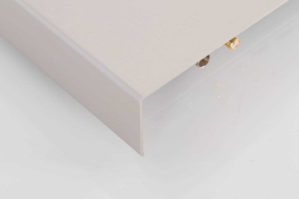 Rear right corner of a used Lumin U2 Mini Network Streamer in a Silver finish