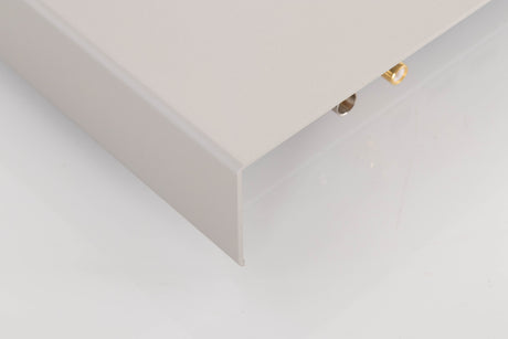 Rear right corner of a used Lumin U2 Mini Network Streamer in a Silver finish