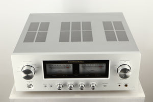 Top view of a used Luxman 505z Integrated Amplifier