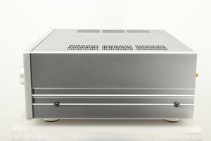 Side view of a used Luxman L-505u Integrated Amplifier