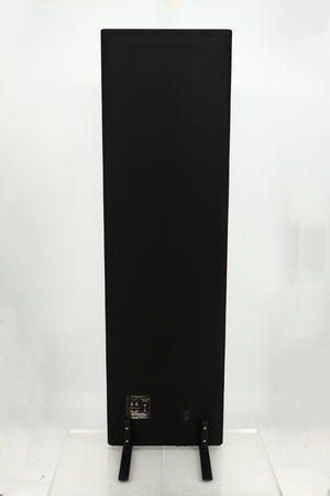 Rear view of a Magneplanar 1.7 Floorstanding Speaker in Black Wood Stiles / Black finish