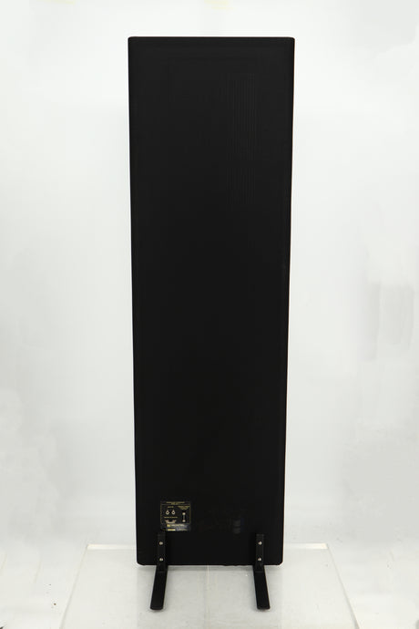 Rear view of a Magneplanar 1.7 Floorstanding Speaker in Black Wood Stiles / Black finish